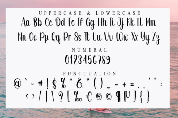 Paradise Font Poster 3