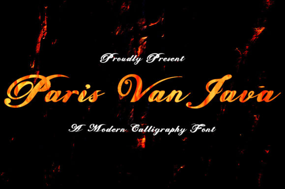 Paris Van Java Font