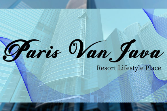 Paris Van Java Font Poster 2