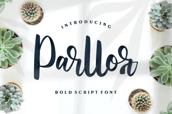 Parllor Font Parllor Font Poster 1