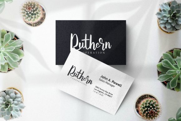 Parllor Font Poster 2