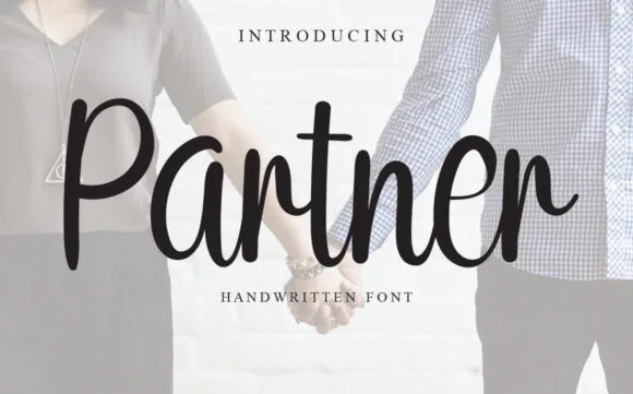 Partner Font Partner Font Poster 1