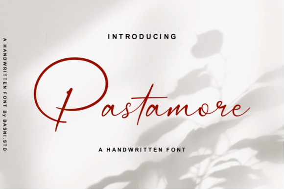 Pastamore Font Poster 1