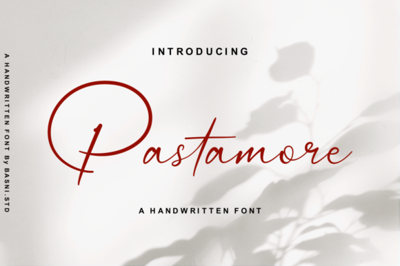 Pastamore Font