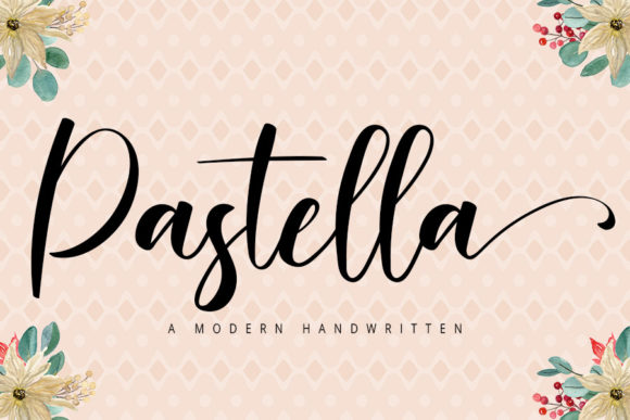 Pastella Font Poster 1