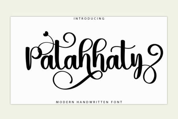 Patahhaty Font Poster 1