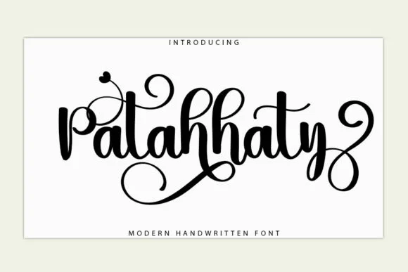 Patahhaty Font Patahhaty Font Poster 1