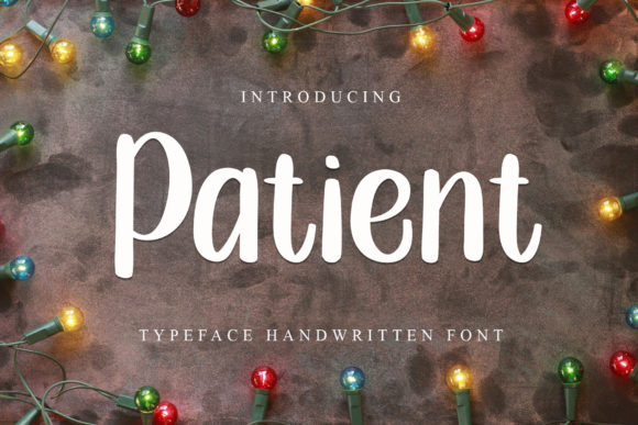 Patient Font Poster 1