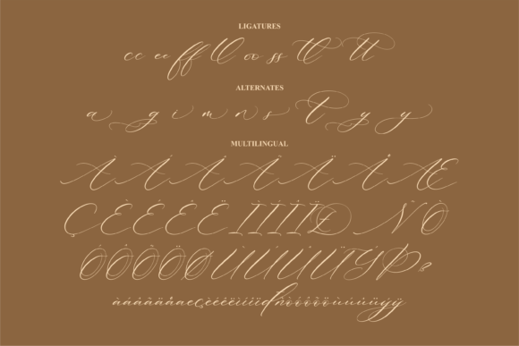 Patricia Rustine Font Poster 14