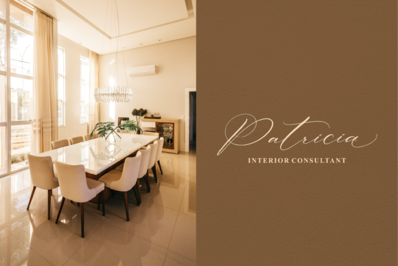 Patricia Rustine Font Poster 3