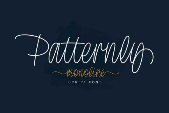 Patternly Font Poster 1