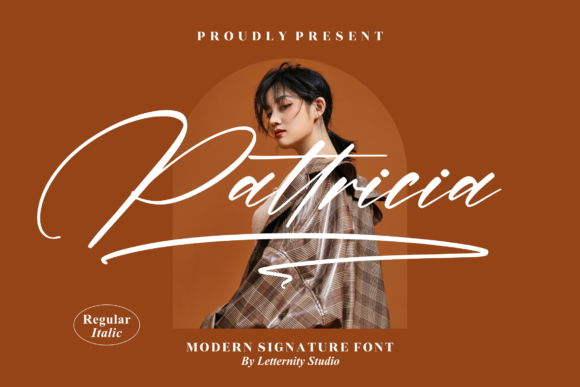 Pattricia Font Poster 1