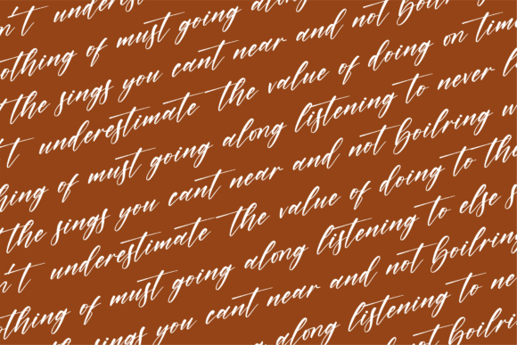 Pattricia Font Poster 8