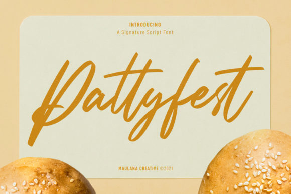 Pattyfest Font Poster 1