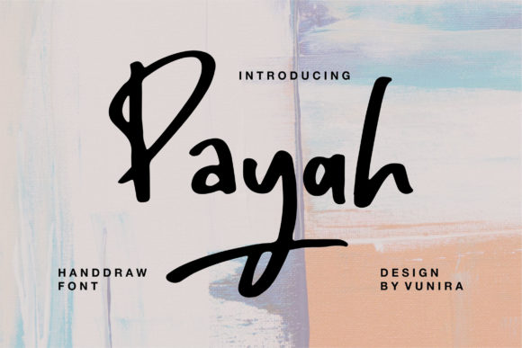 Payah Font Poster 1