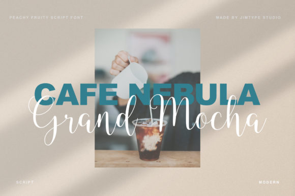 Peachy Fruity Font Poster 5
