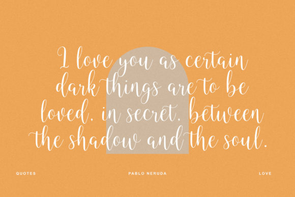 Peachy Fruity Font Poster 7