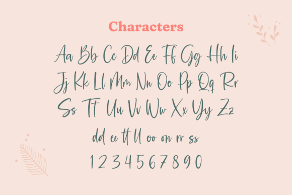 Peachy Sun Font Poster 7