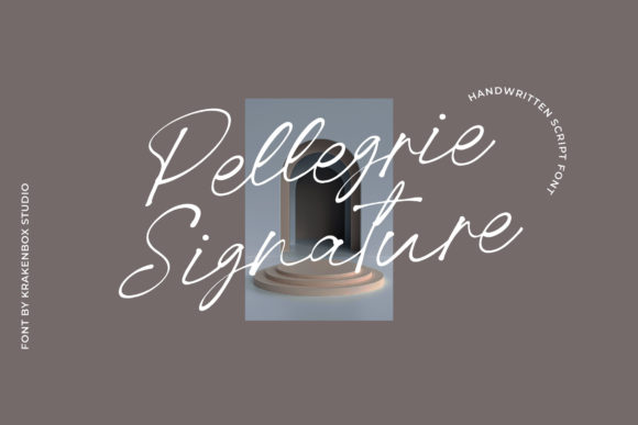 Pellegrie Signature Font