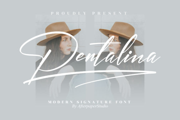 Pentalina Font Poster 1