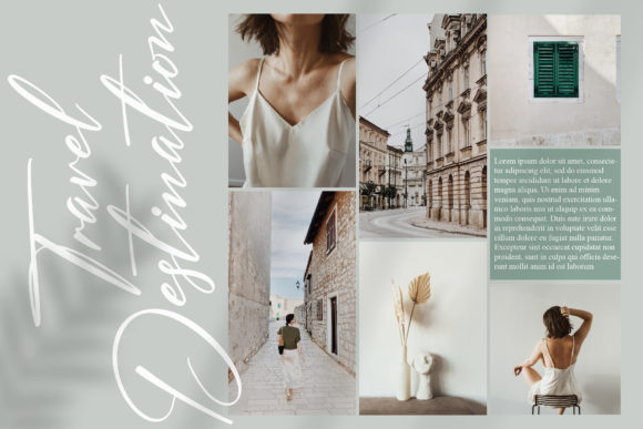 Pentalina Font Poster 4