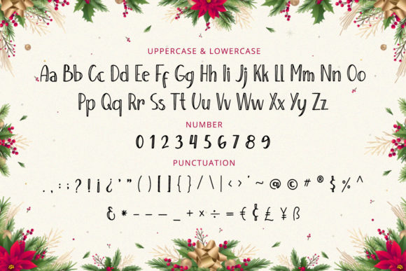 Perfect Christmas Font Poster 6