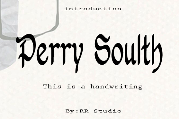 Perry Soulth Font