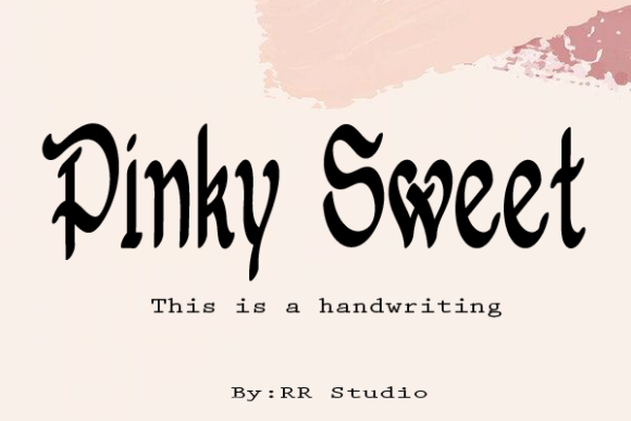 Perry Soulth Font Poster 3