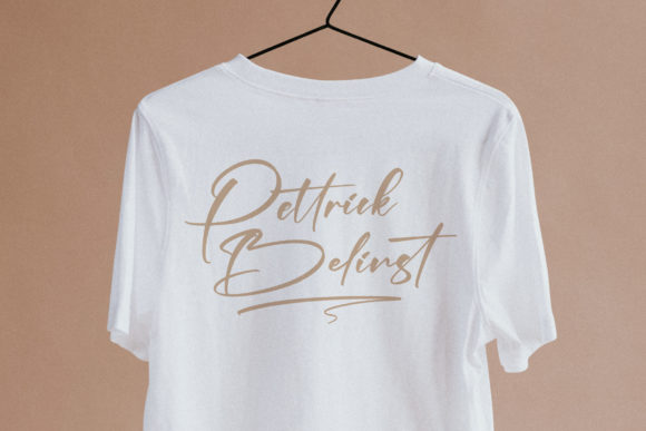 Pettrick Belinst Font Poster 7