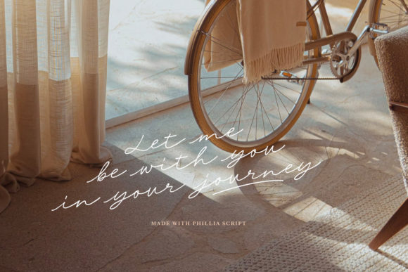 Phillia Font Poster 2