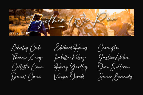 Photographer Font Poster 7