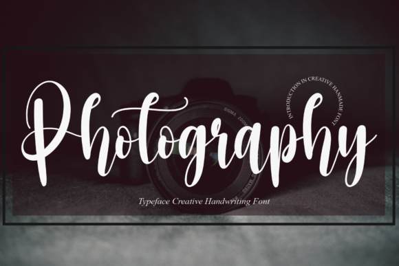 Photography Font Poster 1