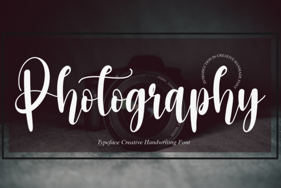 Photography Font