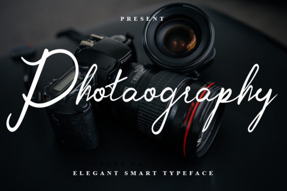 Photography Font Poster 1