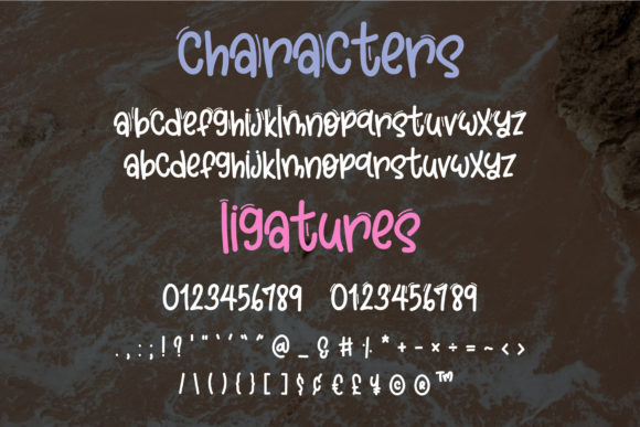Physical Changes Font Poster 5