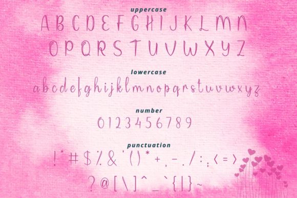 Piccolina Font Poster 2