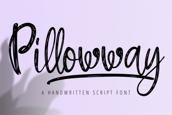 Pillowway Font Poster 1