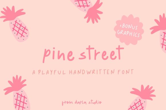 Pine Street Font Poster 1