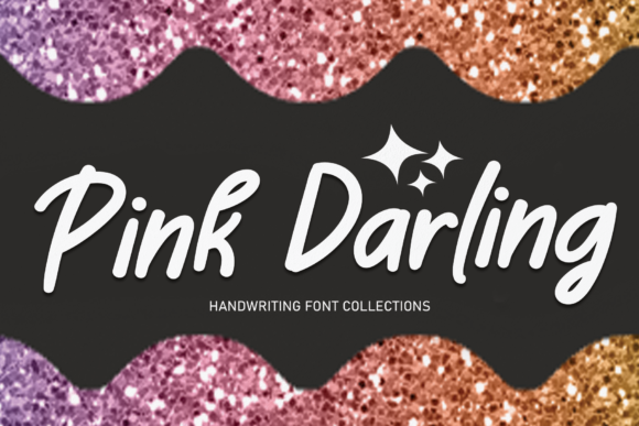 Pink Darling Font Poster 1