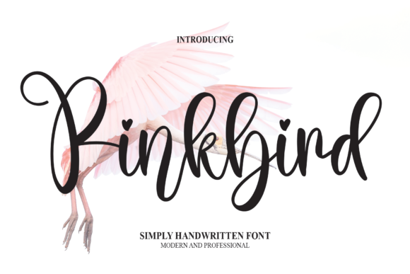 Pinkbird Font Poster 1