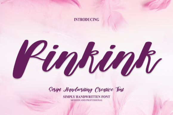 Pinkink Font Poster 1
