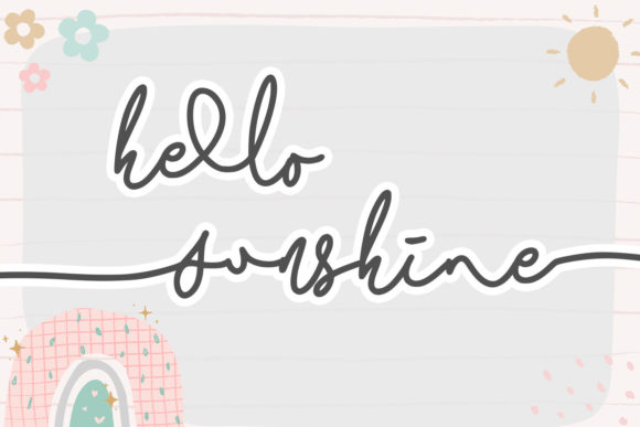 Pinkstone Font Poster 2
