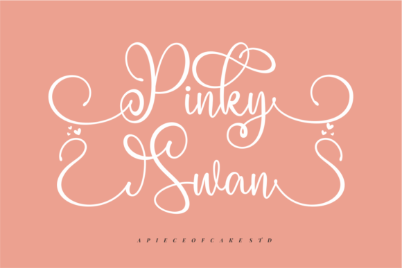 Pinky Swan Font Poster 1