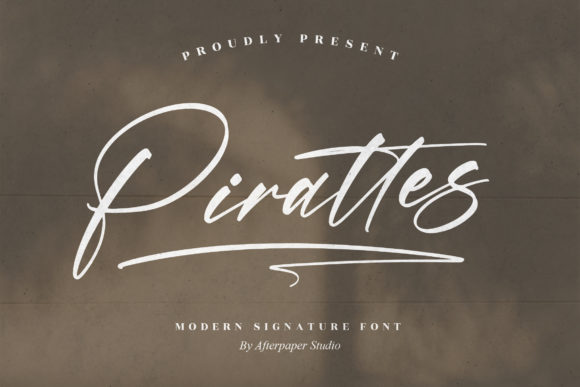 Pirattes Font Poster 1