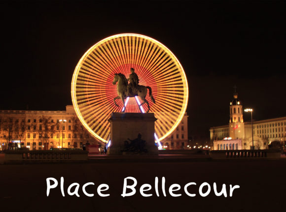 Place Bellecour Font Poster 1