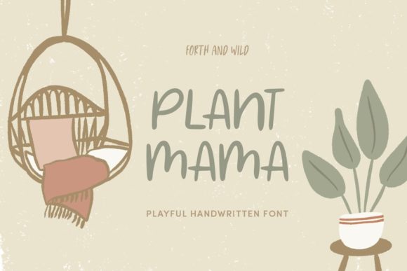 Plant Mama Font Poster 1