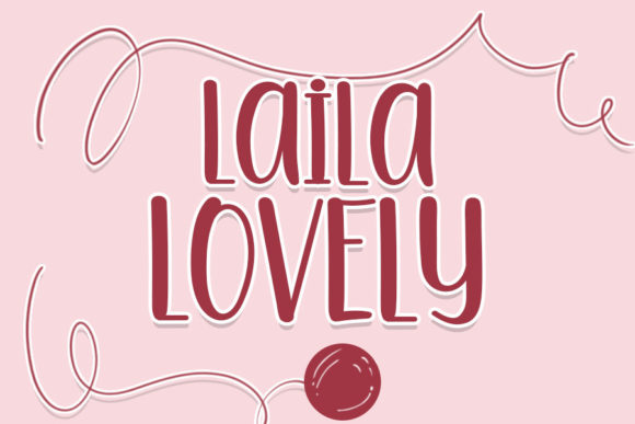 Playful Valentine Font Poster 2