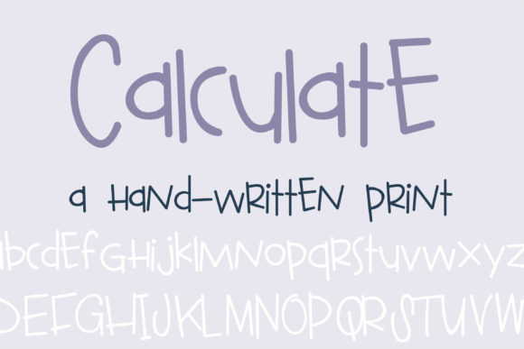 PN Calculate Font