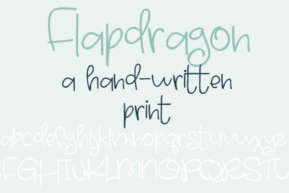 PN Flapdragon Font Poster 1