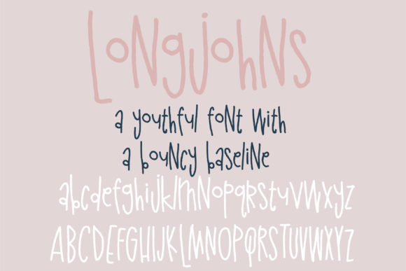 PN Longjohns Font